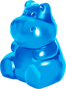 blue gummy bear