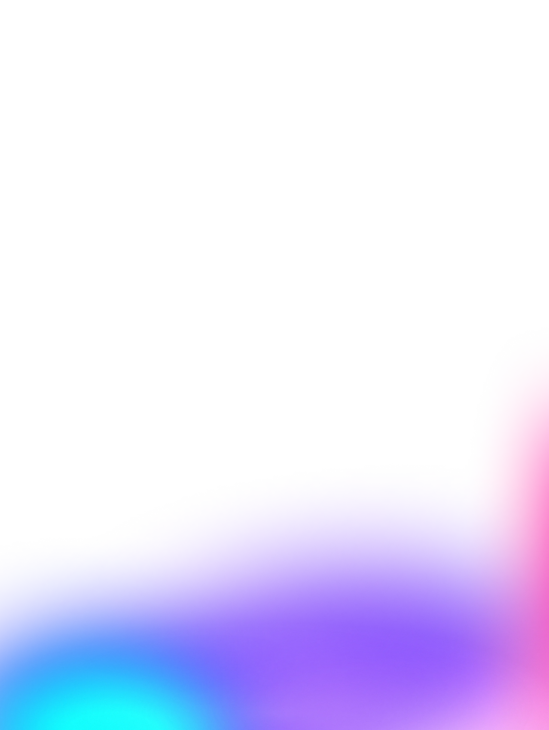 A soft, abstract color swatch featuring a gradient blend of white, purple, blue, and pink.