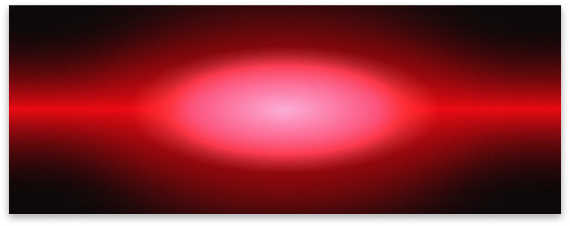 A square graphic with a glowing pink oval centered on a dark red background that fades to black at the edges.